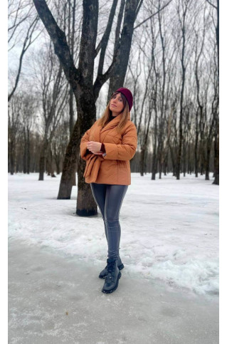 Замовити Жіноча куртка-кімоно 598 кольору карамель Купити Жіноча куртка-кімоно 598 кольору карамель