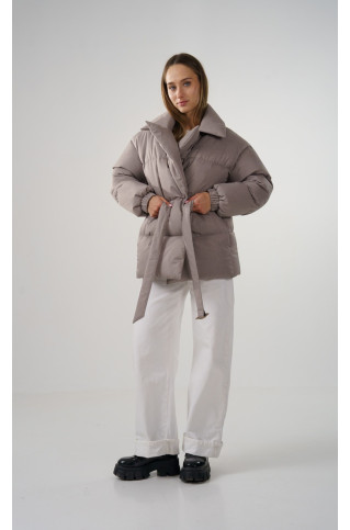 Купити Жіноча куртка 615 оливкового кольору
